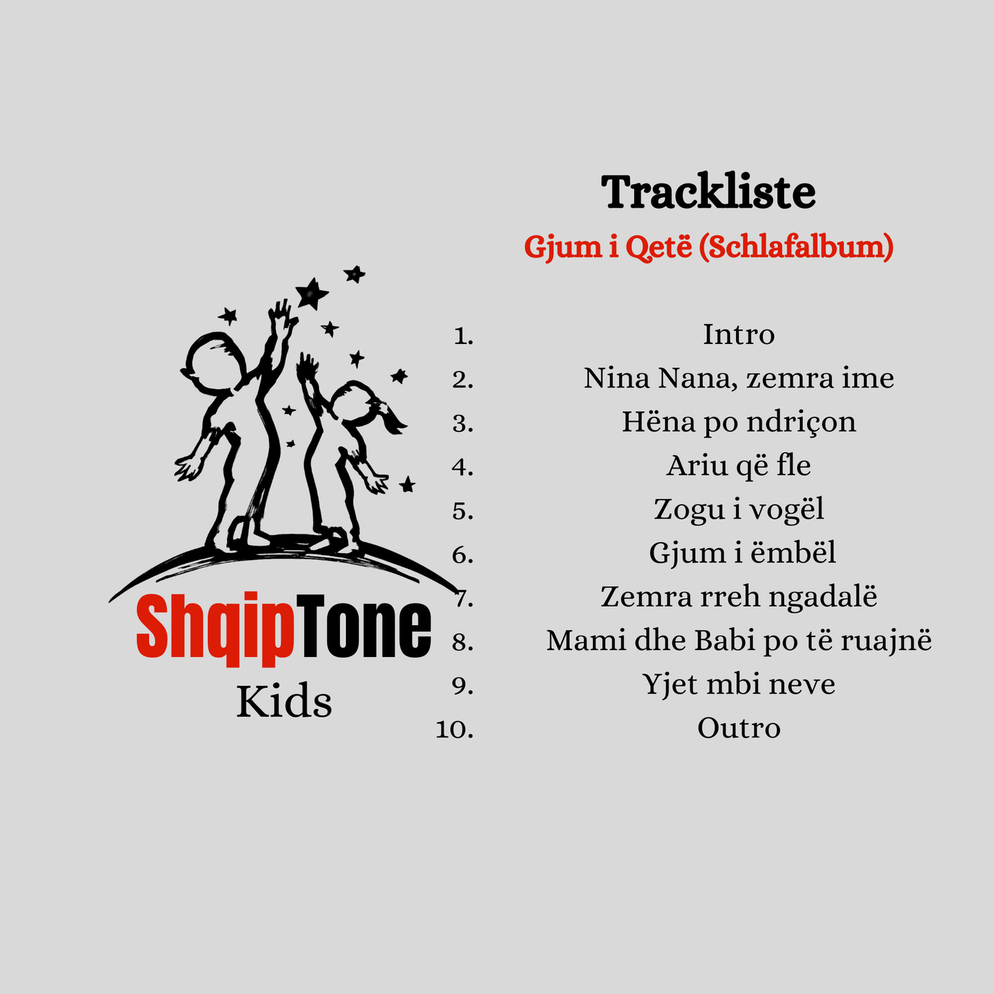 Gjum i Qetë – 10 albanische Schlaflieder (MP3-Bundle)