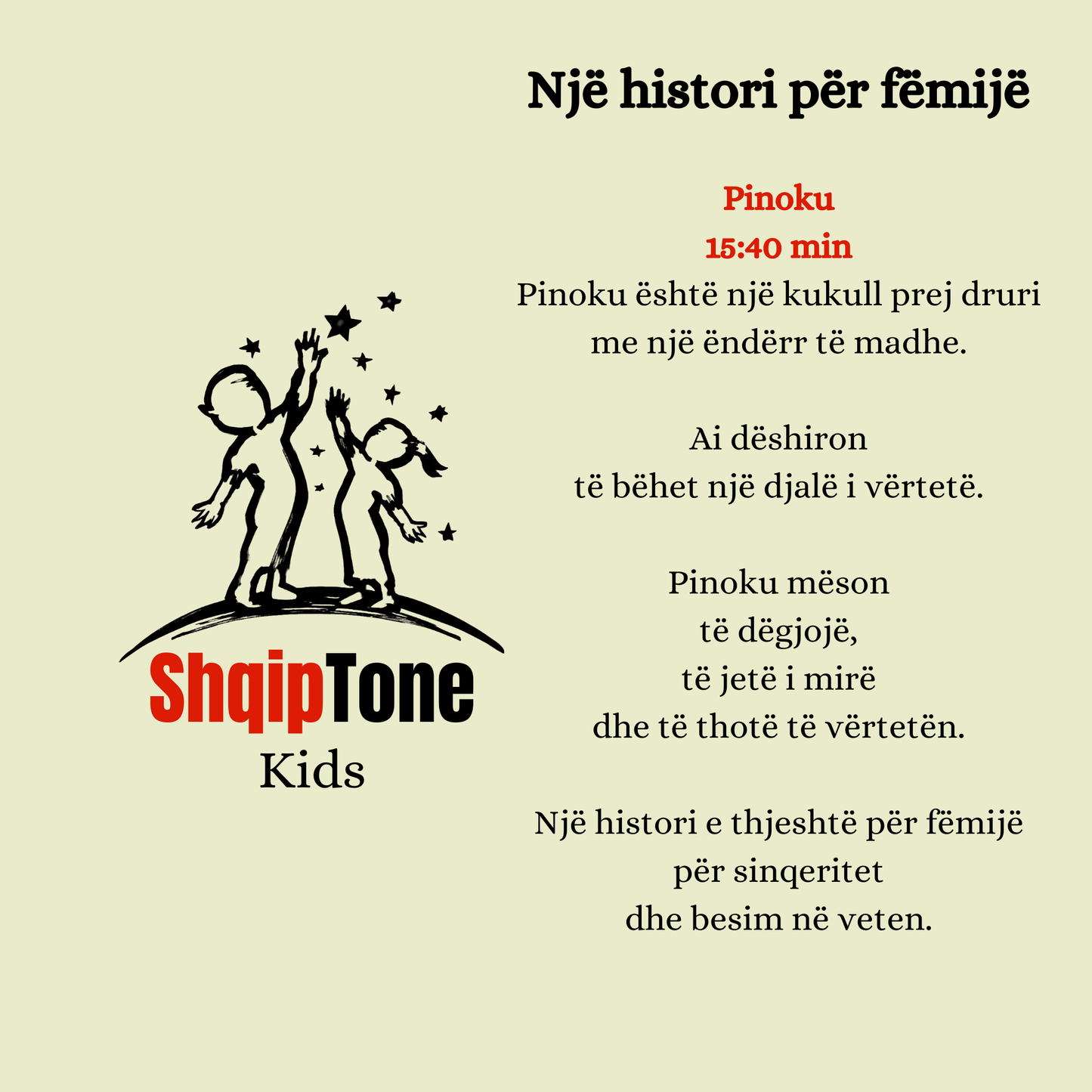 Pinoku – Një histori për fëmijë (15 min) | ShqipTone Kids